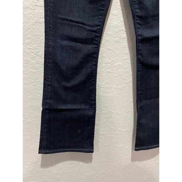 Joe's Jeans Women's Dark Wash Rocker Bootcut Jeans Size 27 low rise y2k - Picture 9 of 10